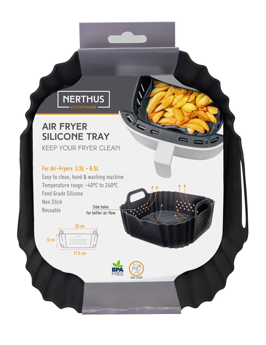 Bandeja Perforada de Silicona para Freidora de Aire Nerthus - shop_name