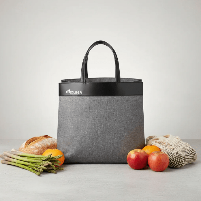 Bolsa Para Mandado Rolser B Bag Tweed Gris - shop_name