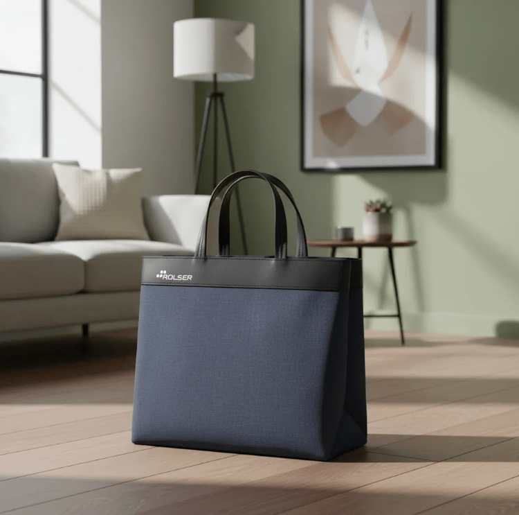 Bolsa Para Mandado Rolser B Bag Tweed Gris - shop_name