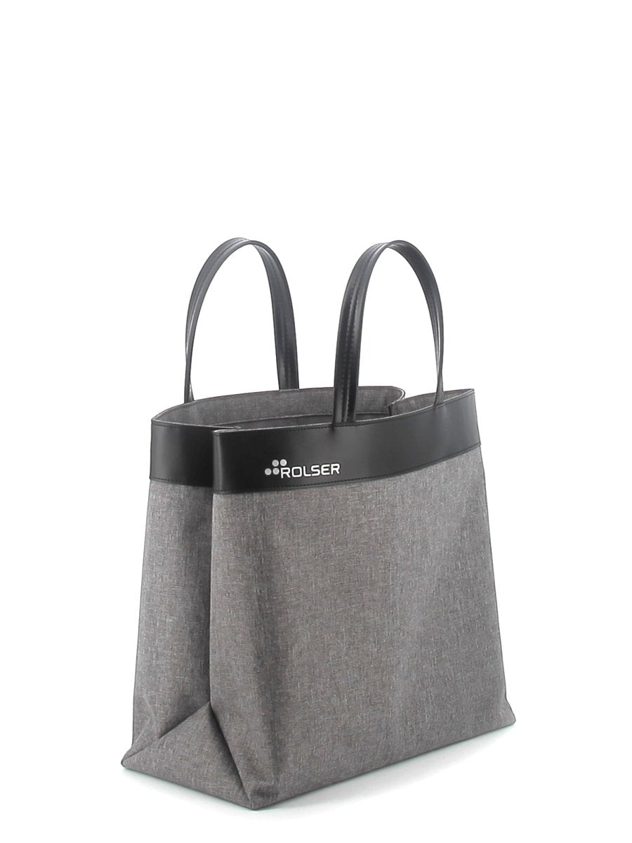 Bolsa Para Mandado Rolser B Bag Tweed Gris - shop_name