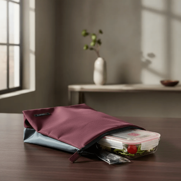 Bolsa Porta Alimentos Snack Bag Soft Rojo Iris Barcelona - shop_name