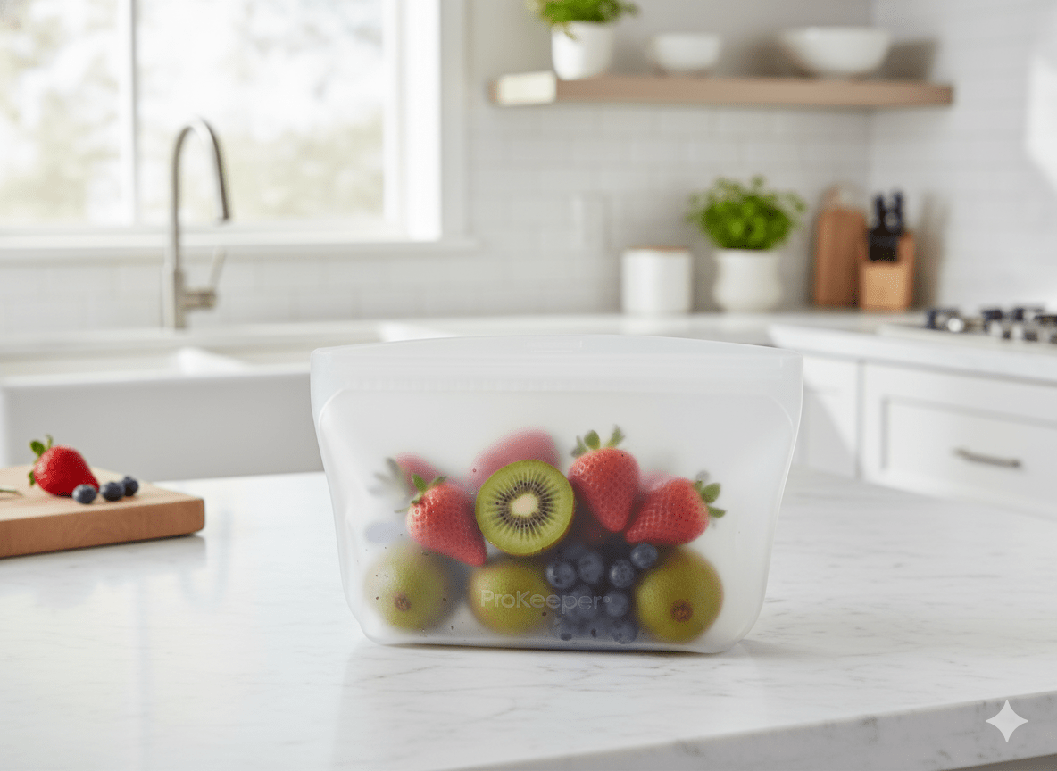 Bolsa Silicona Transparente 355 ml Prokeeper Progressive - shop_name