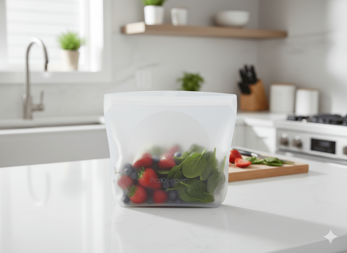 Bolsa Silicona Transparente 710 ml Prokeeper Progressive - shop_name