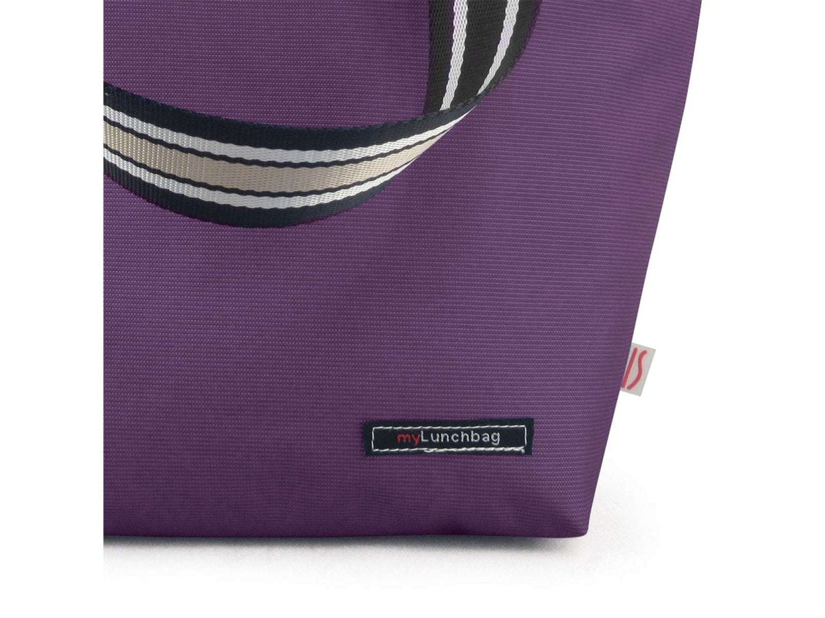 Bolsa Tote Lunchbag Iris En Poliéster Púrpura - shop_name