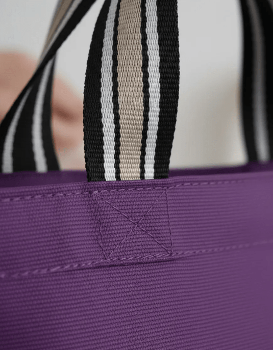 Bolsa Tote Lunchbag Iris En Poliéster Púrpura - shop_name