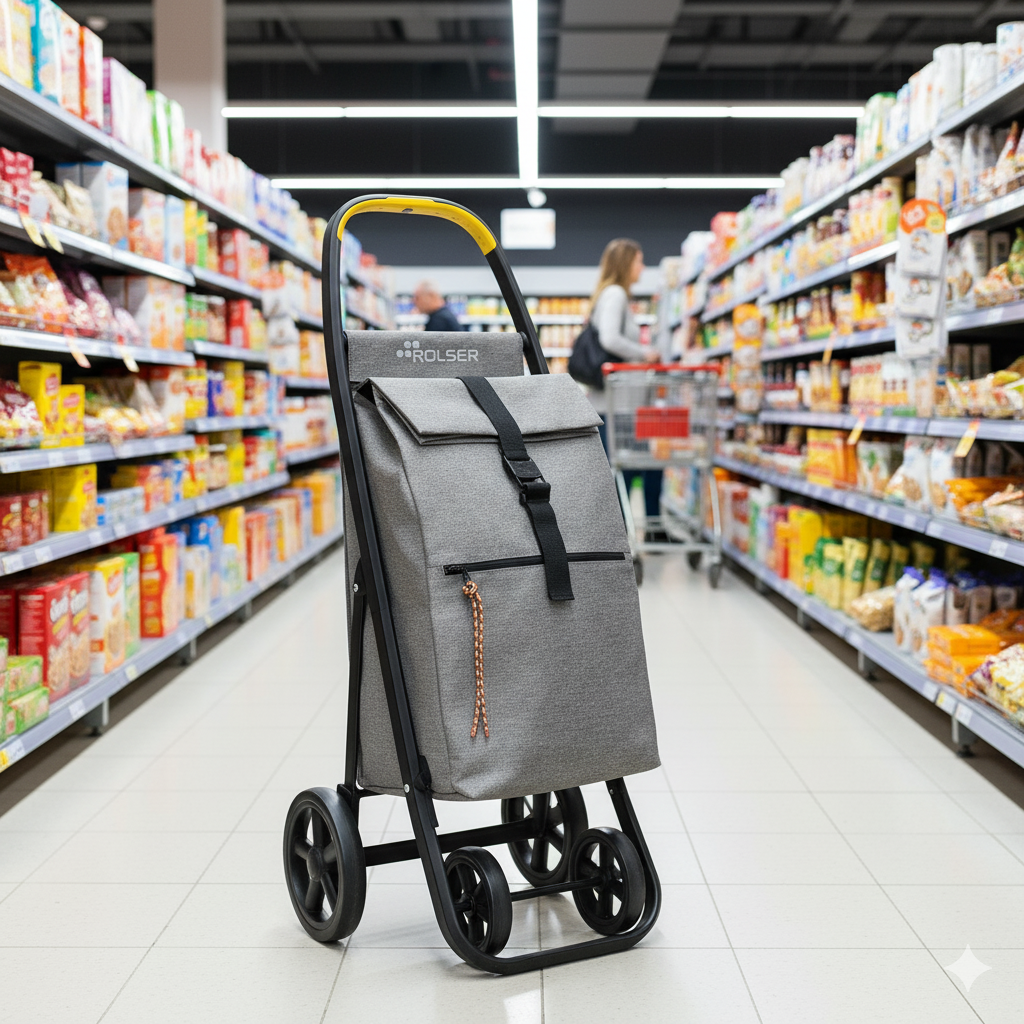 Carrito Plegable Clec Termo Eco 8 Plus Lemon 4 Ruedas Rolser - shop_name