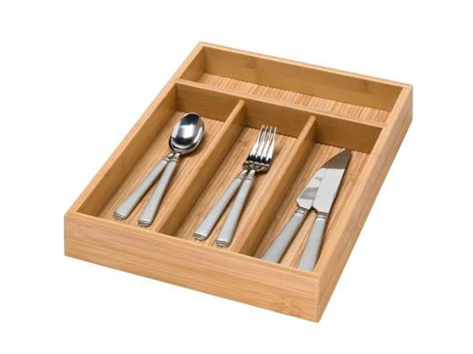 Organizador para Cubiertos de Bambú Honey Can Do