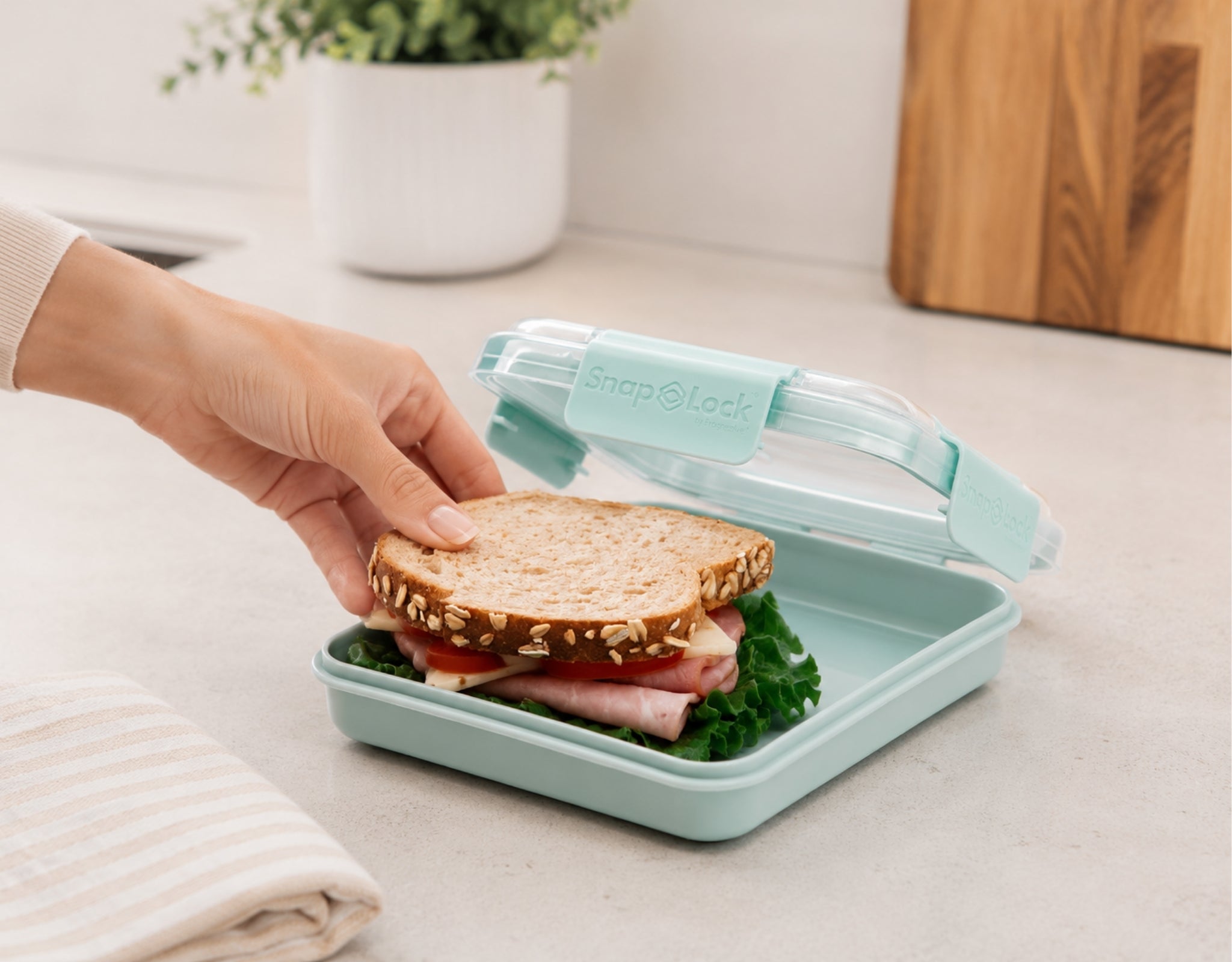 Contenedor Hermético para Sándwich – SnapLock by Progressive