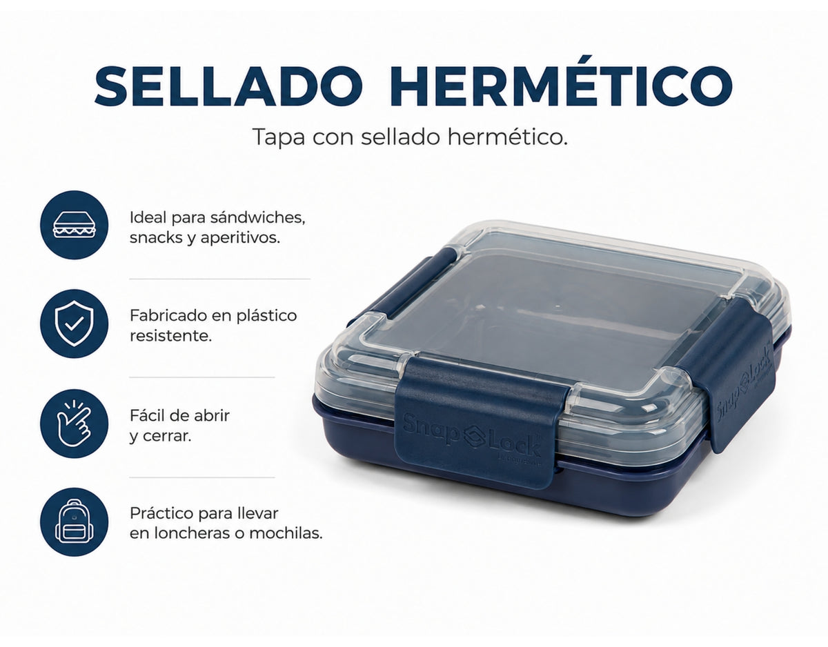 Contenedor Hermético para Sándwich – SnapLock by Progressive