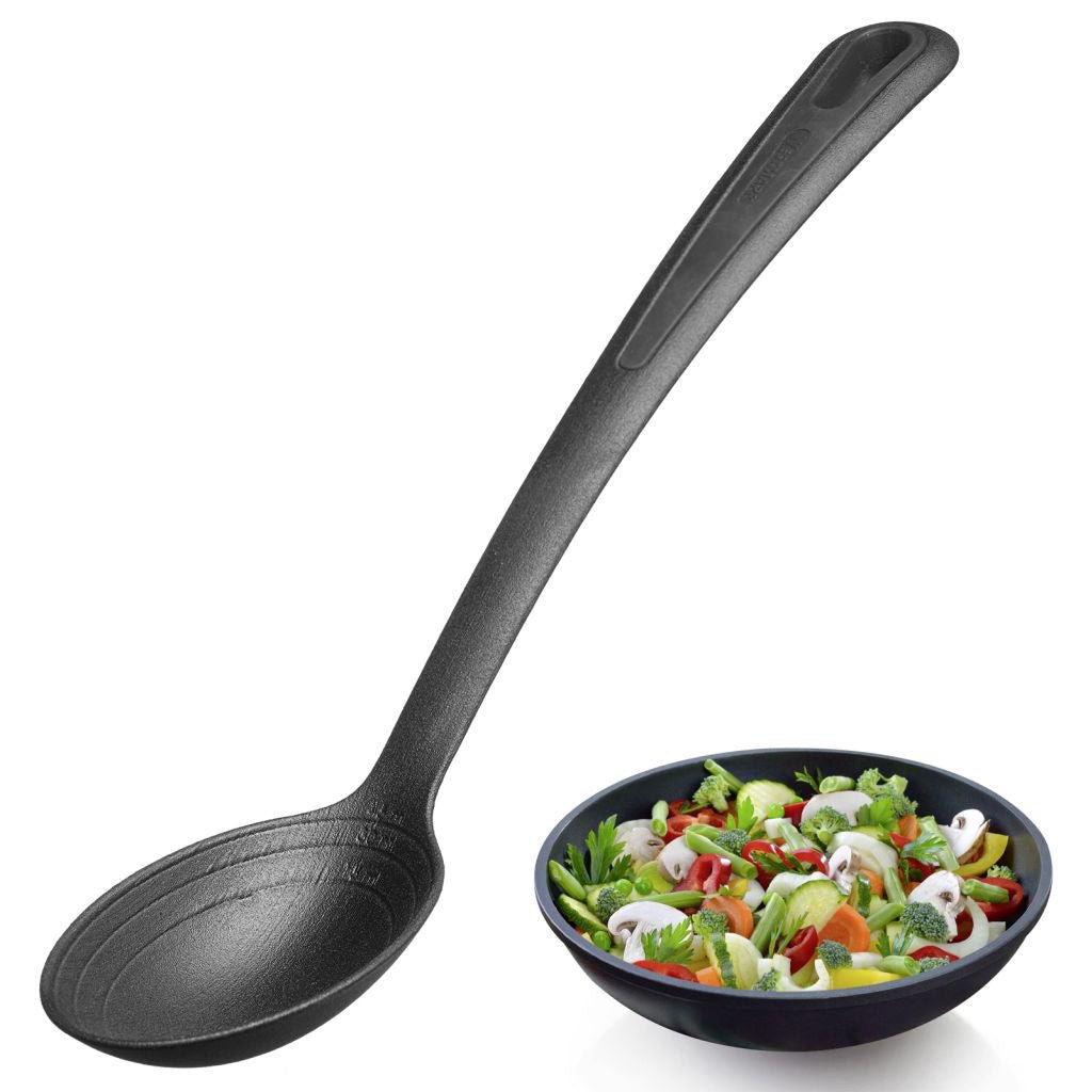 Cuchara para Verdura con Cuchara Ovalada Gentle Plus Pioliamida Negro Westmark - shop_name