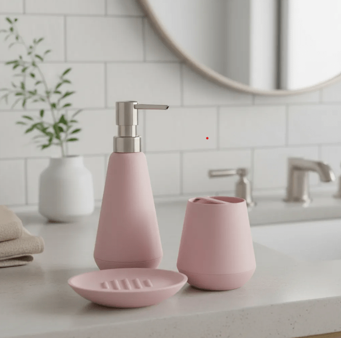 Dispensador De Jabón Sttelli Belize Rosa 150 Ml - shop_name