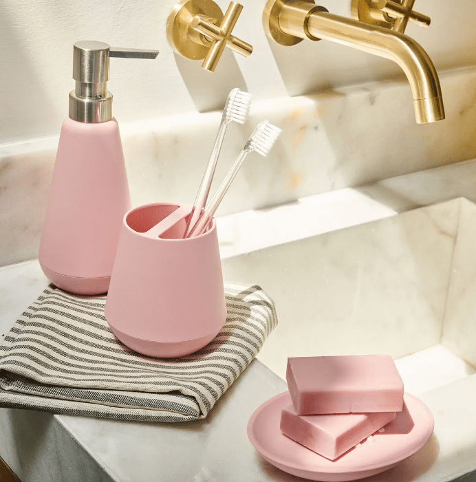 Dispensador De Jabón Sttelli Belize Rosa 150 Ml - shop_name