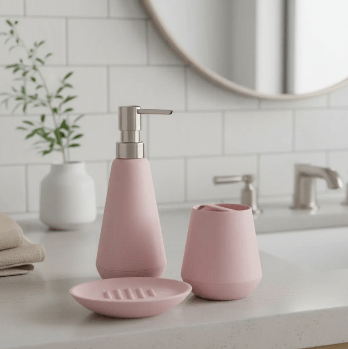 Dispensador De Jabón Sttelli Belize Rosa 150 Ml - shop_name