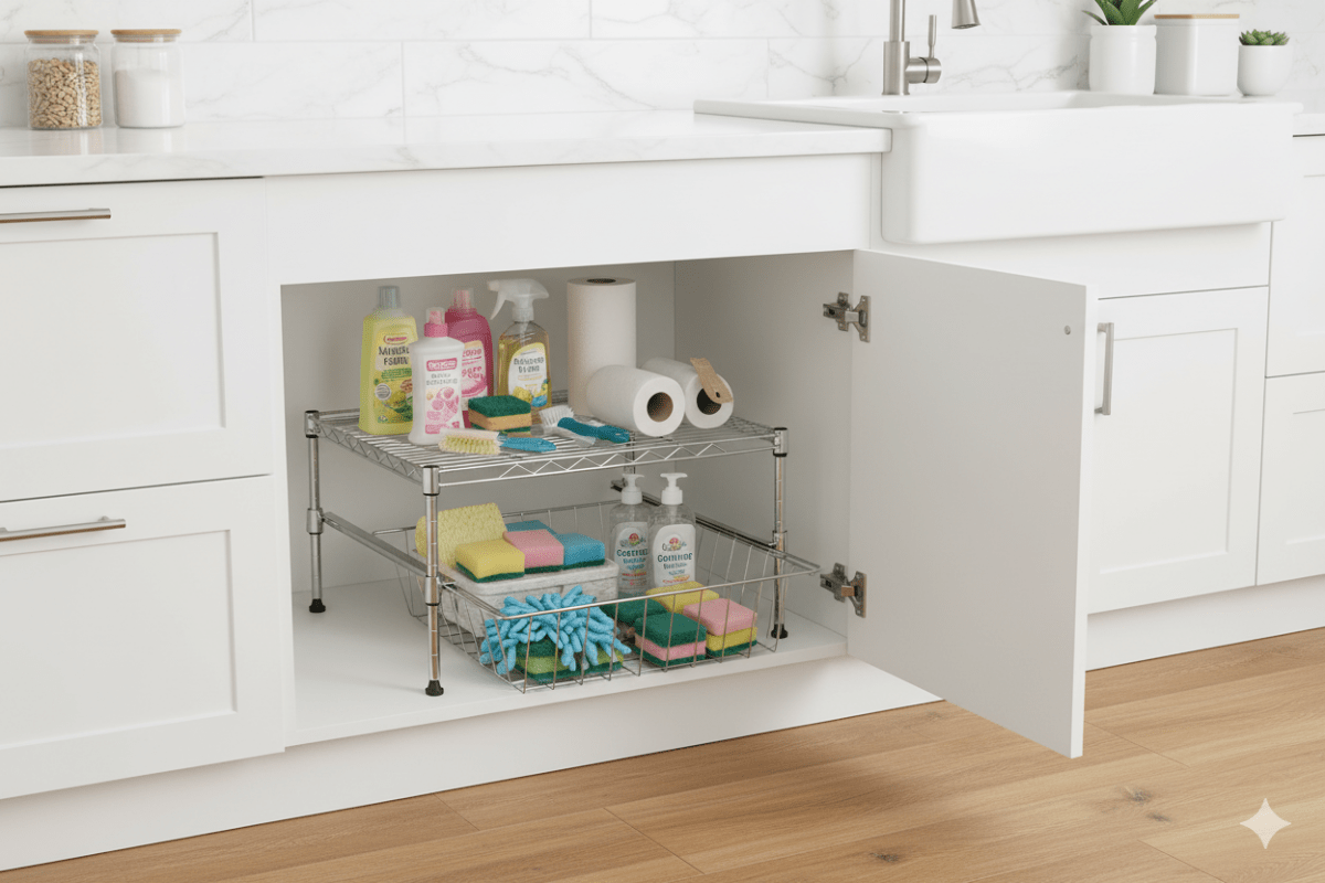 Estante Organizador Acero Inoxidable Honey Can Do - shop_name