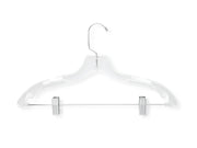 Gancho de Plástico Transparente con 2 Pinzas Honey Can Do - shop_name