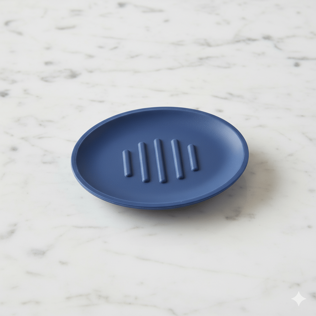 Jabonera para Baño Policarbonato Belize Azul Sttelli - shop_name