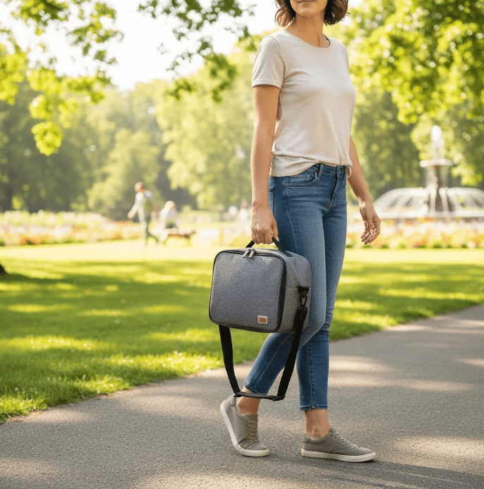 Lonchera City Lunch Bag Gris Iris Barcelona - shop_name