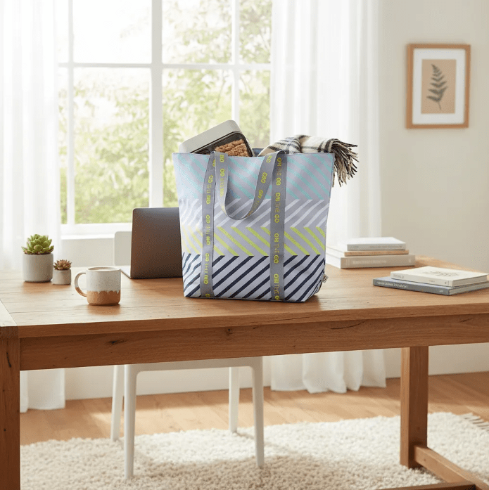 Lonchera On The Go Fluor Turquesa Printin Iris - shop_name