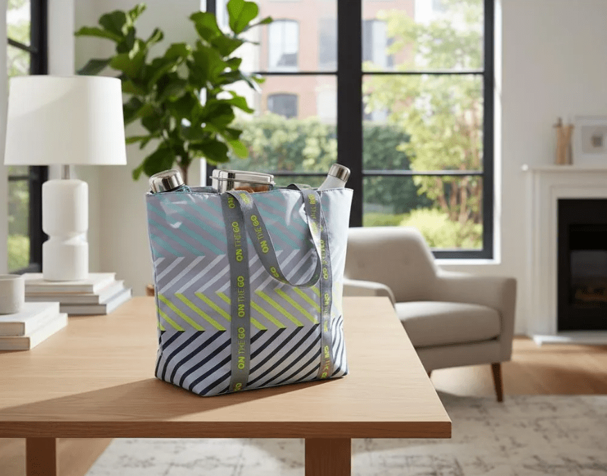 Lonchera On The Go Fluor Turquesa Printin Iris - shop_name