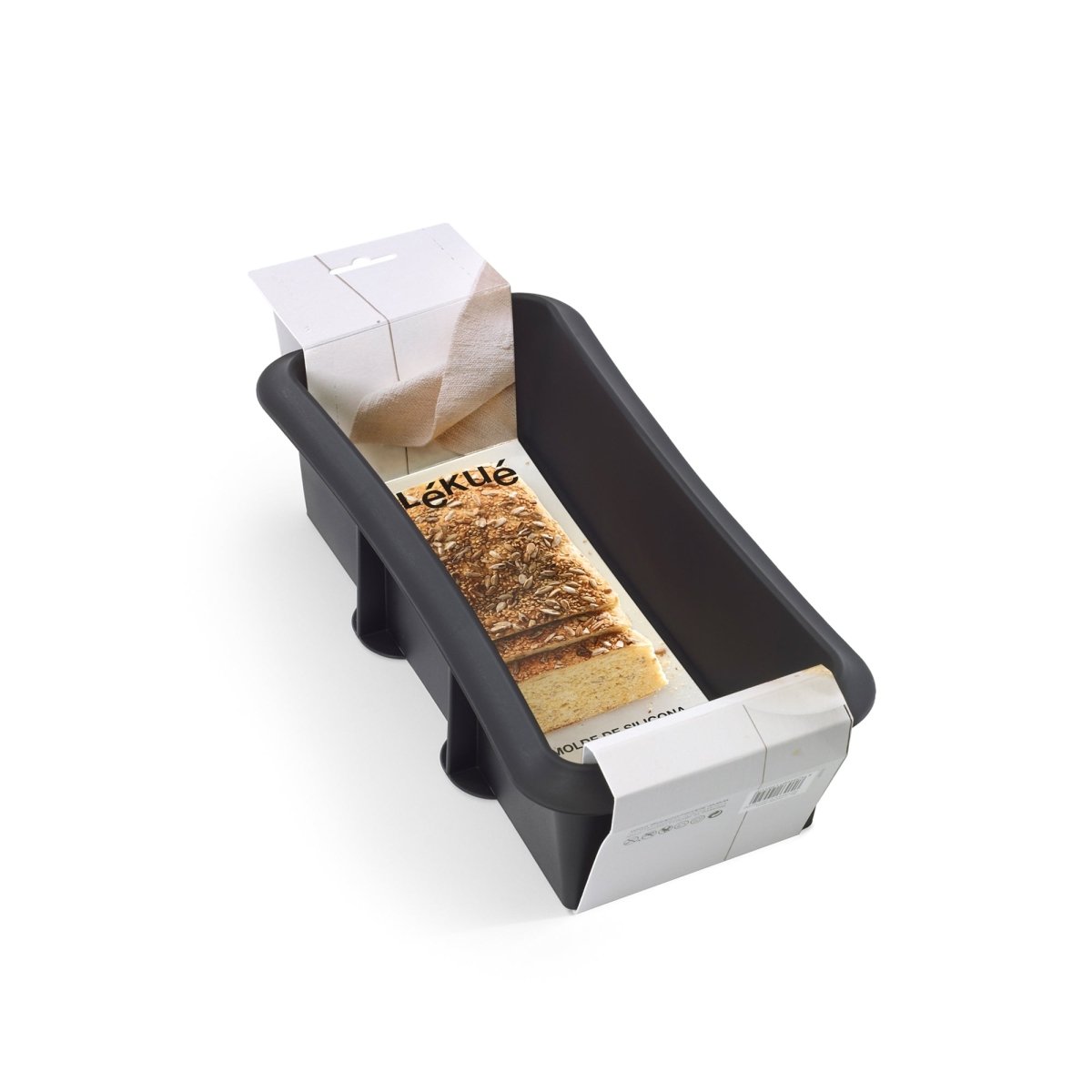 Molde Rectangular 28 cm de Silicona Platino Lékué - shop_name