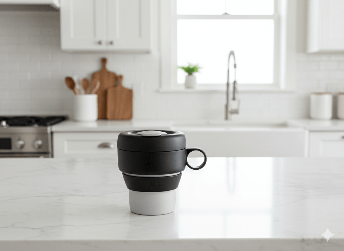 Mug To Go 350 ml Gris Lékué - shop_name