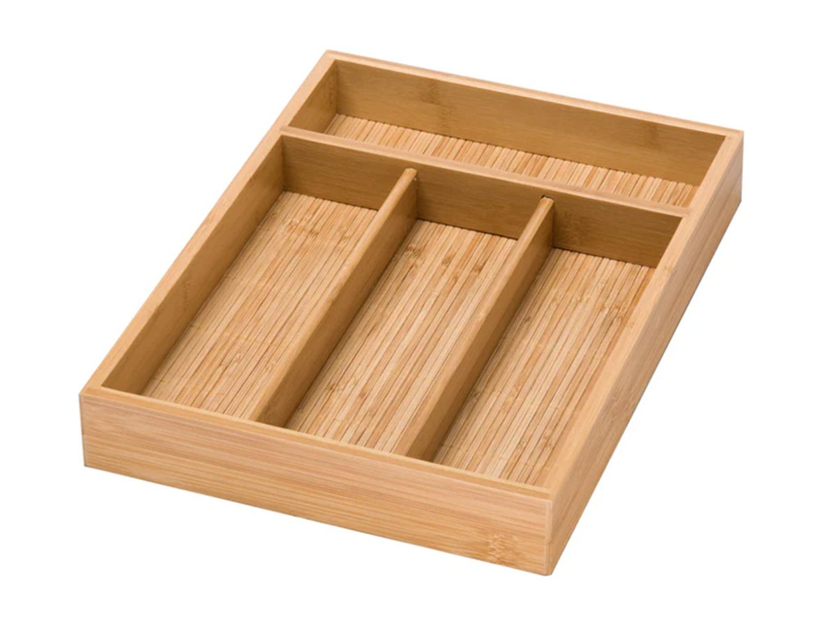 Organizador para Cubiertos de Bambú Honey Can Do - shop_name