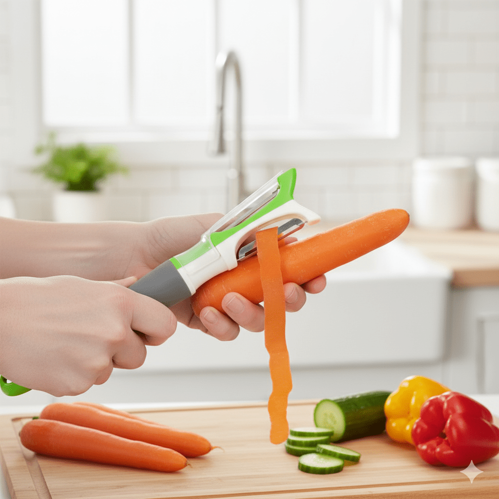 Pelador Dual Policarbonato y Acero Inoxidable 2 en 1 Progressive - shop_name