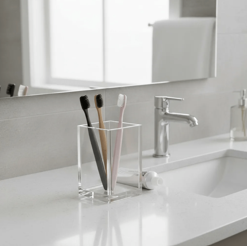 Portacepillo de Dientes Policarbonato Metrópoli Sttelli - shop_name