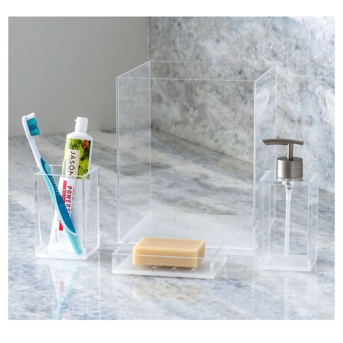 Portacepillo de Dientes Policarbonato Metrópoli Sttelli - shop_name