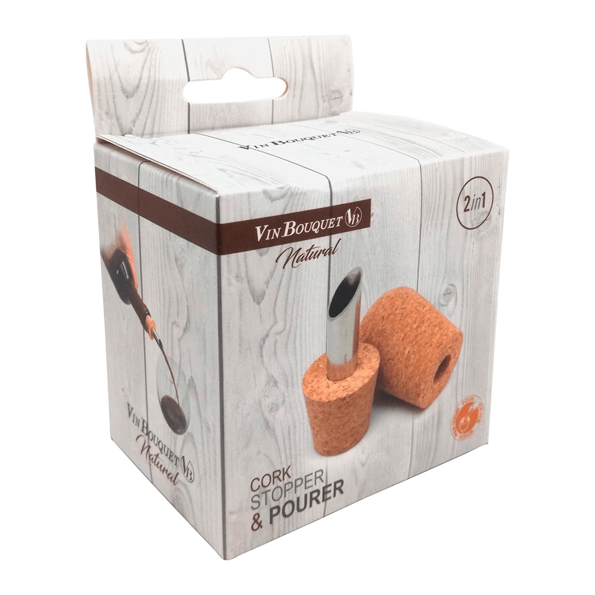 Sacacorchos Giratorio Acero Inoxidable Negro Vin Bouquet - shop_name