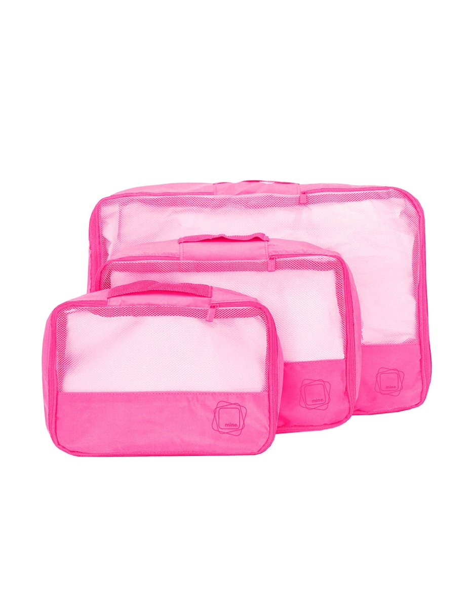 SET BOLSA ORGANIZADORA VIAJE MYTAGALONGS, ROSA - shop_name