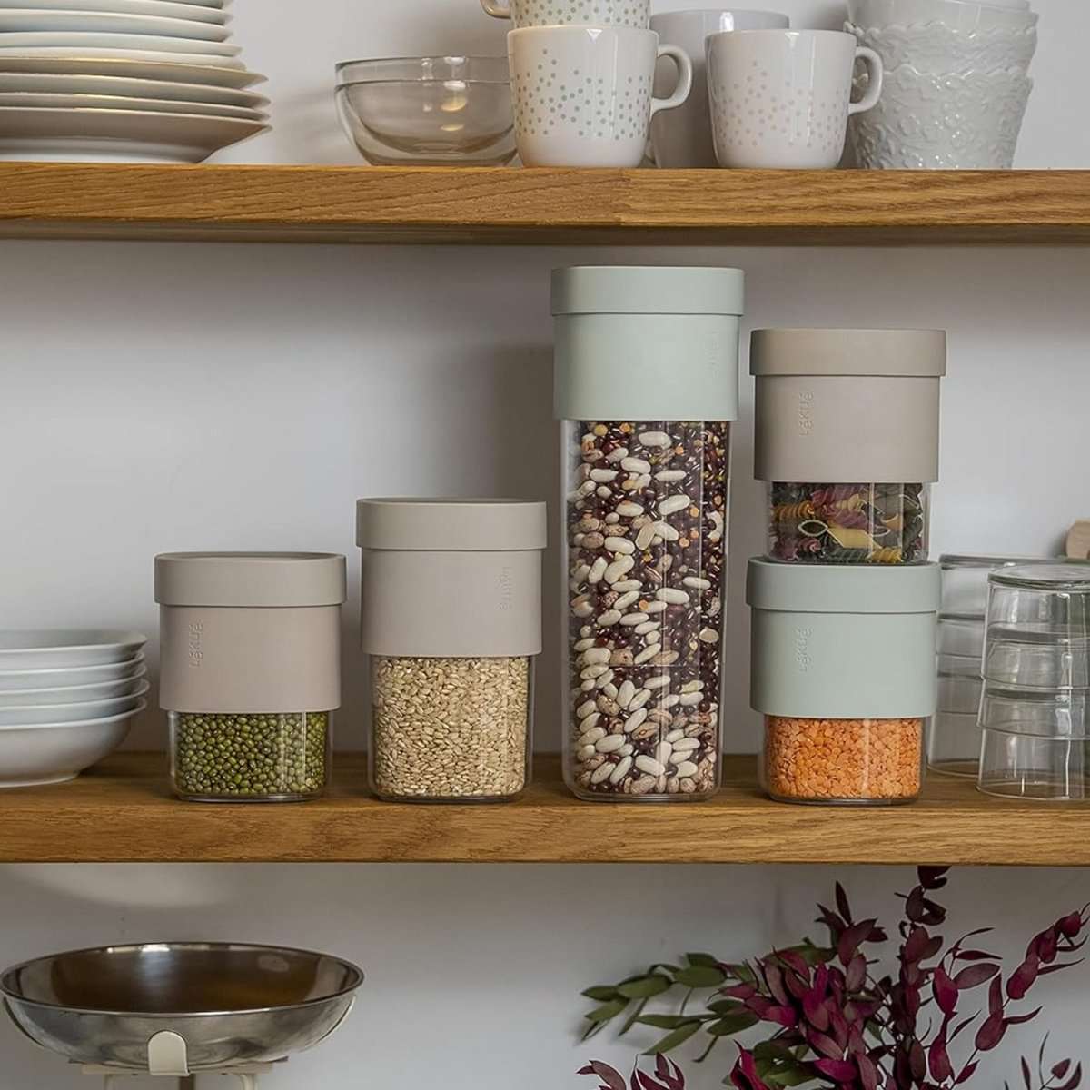 Set de 3 Contenedores Plegables Verde – Lékué - shop_name