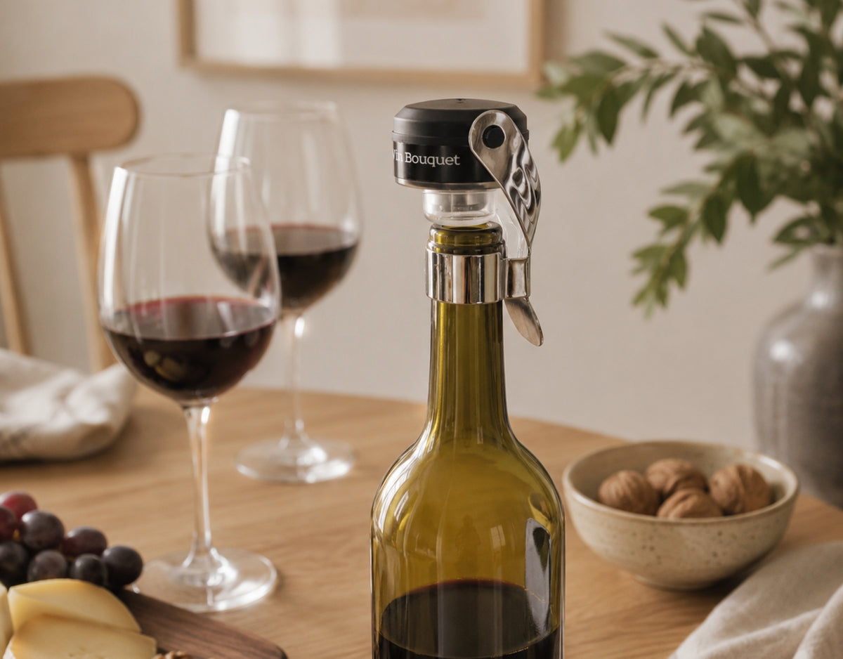 Tapón Hermético Universal para Botellas – Vin Bouquet