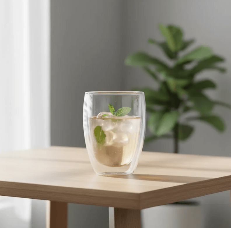 Vaso de Cristal Doble Pared 325 ml Nerthus - shop_name