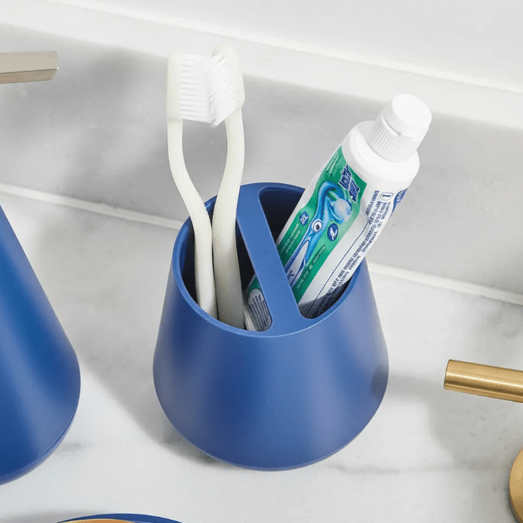 Vaso para Baño Policarbonato Belize Azul Sttelli - shop_name