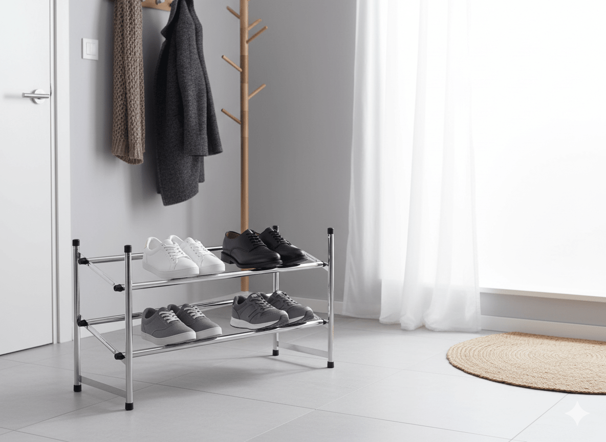 Zapatera Expandible Acero Inoxidable Honey Can Do - shop_name