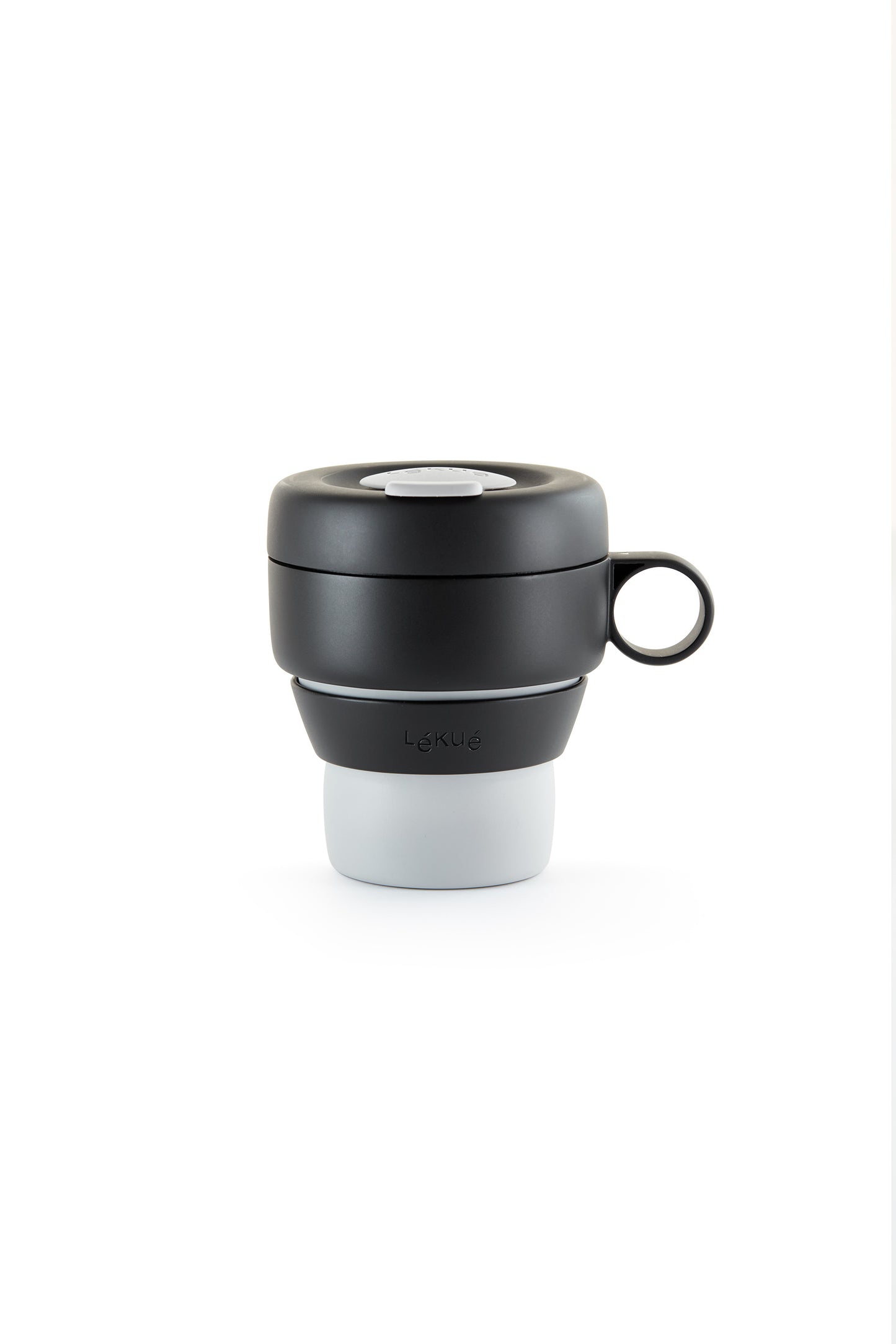 Mug To Go Gris 350ml de Lékué