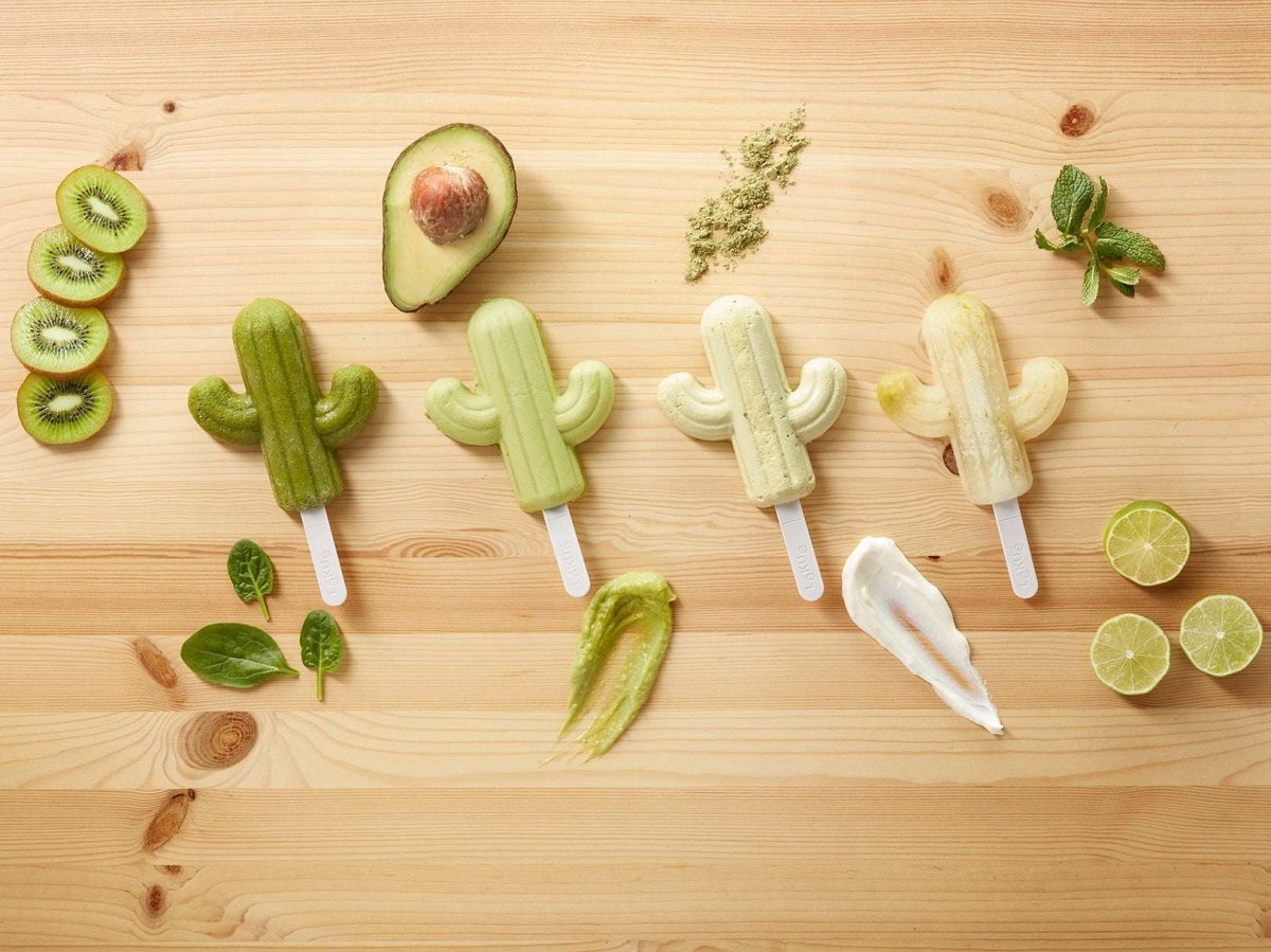 4 Moldes de Cactus para Paletas de Hielo Lékué - shop_name