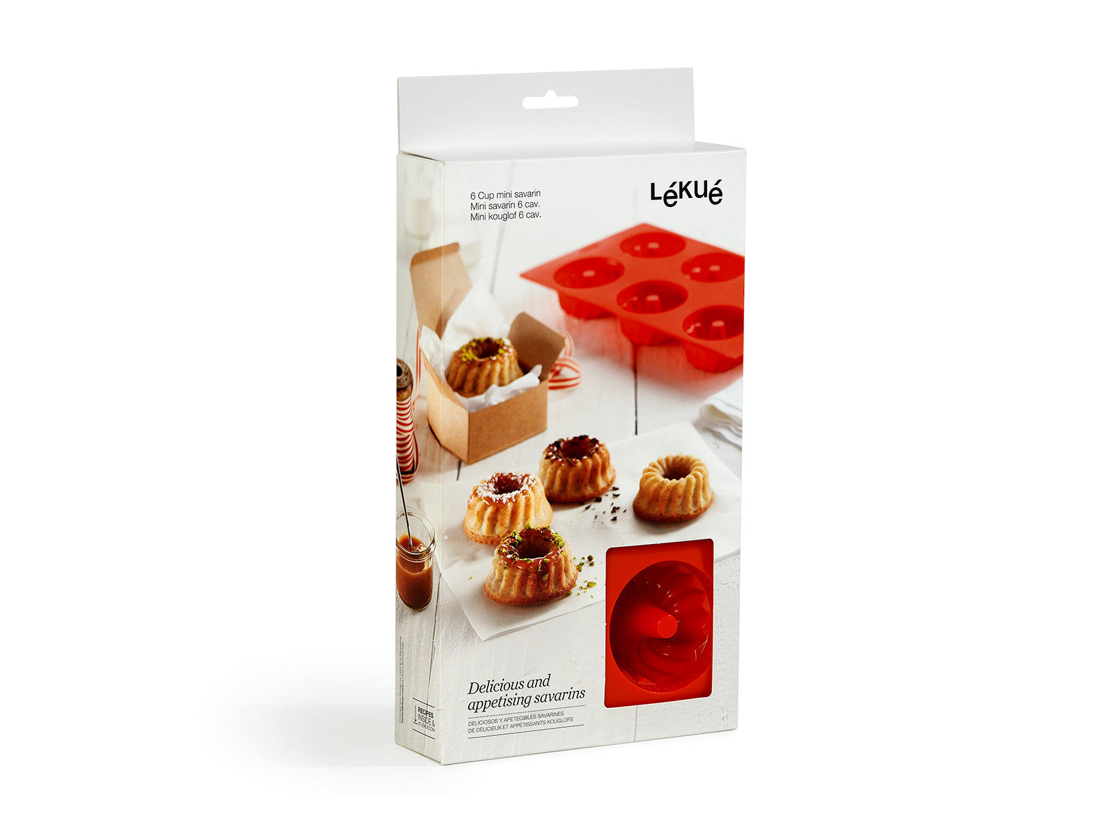 Molde Cupcakes Savarin Lékué