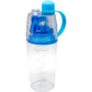 botella deportiva, botella agua, bottle, shaker, botella plastico agua, botella spray incluido, botella plastico deportiva azul, botella azul, botella plastico azul