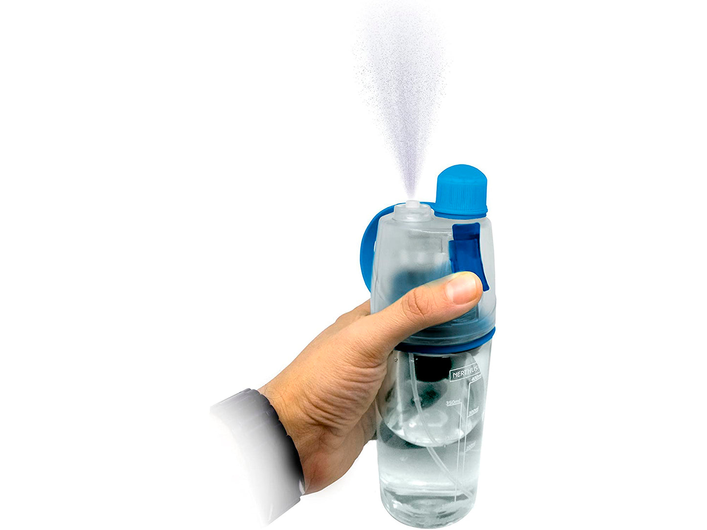 botella plastico spray incluido, botella deportiva, botella agua, bottle, shaker, botella plastico agua, botella spray incluido, botella plastico deportiva azul, botella azul, botella plastico azul