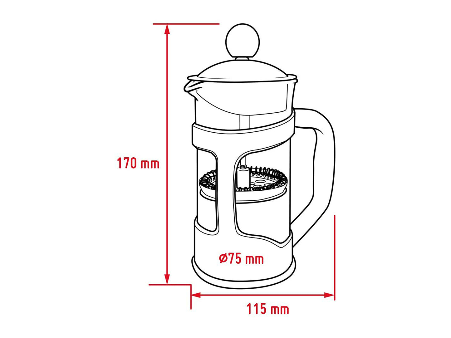 metodo cafe sifon, prensa francesa, cafetera francesa, metodo de cafe, metodos de cafe, infusor de cafe, cafetera, prensa francesa 350ml, cafetera francesa 350ml