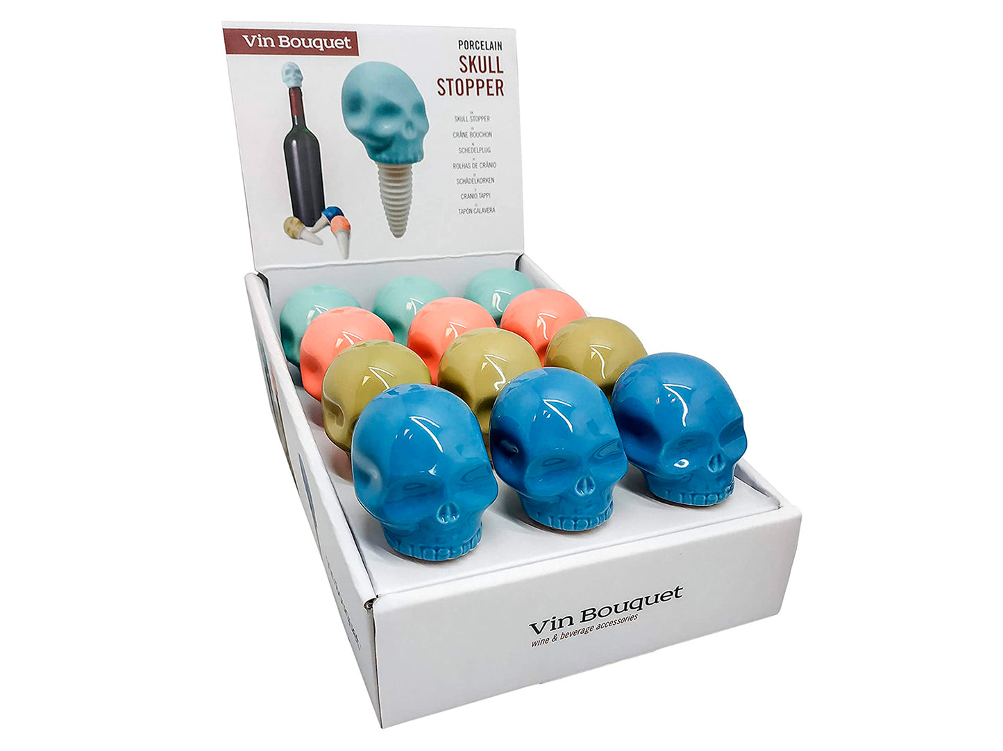 tapon sello hermetico vino, tapon ceramica, tapon ceramica vino, tapon vino, tapon vino tinto, tapon vino calavera, tapon vino diseño calavera, tapon botellas vino, tapon hermetico vino