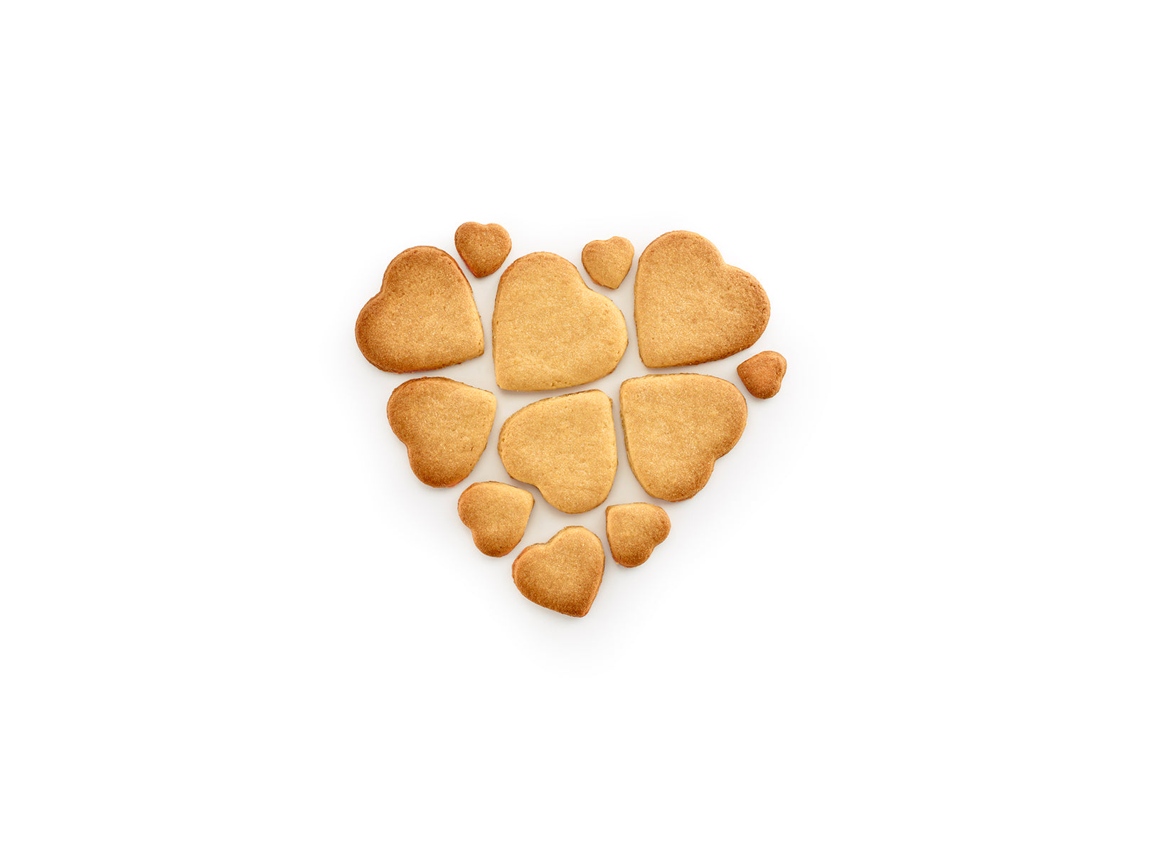 Cortador Galletas Corazones Rojo Lékué