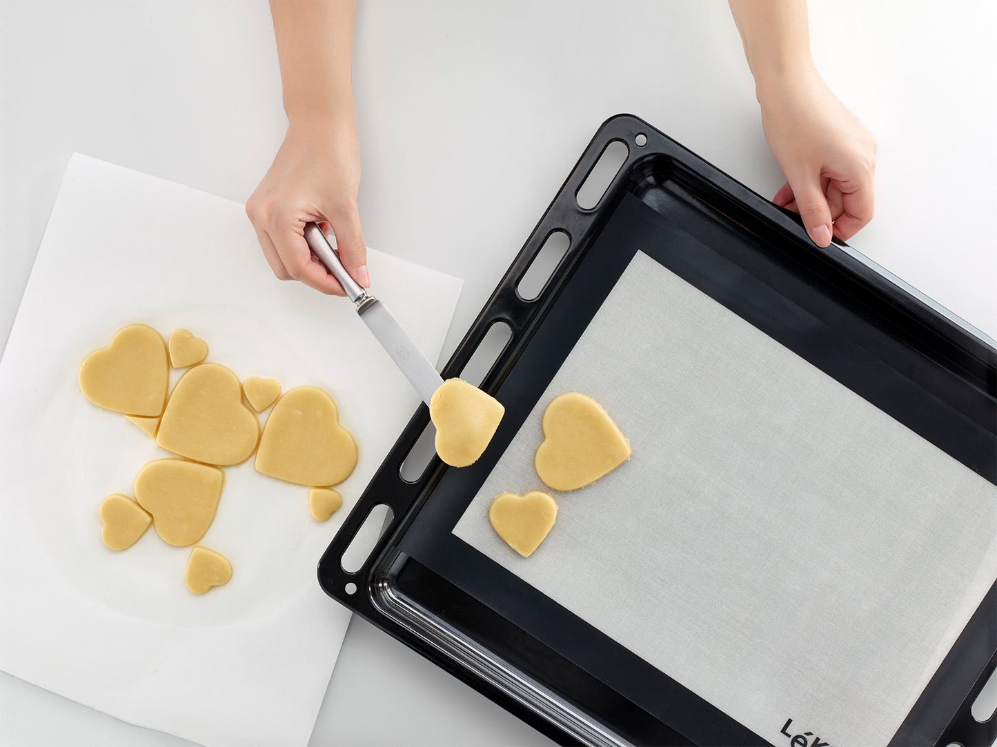 Cortador de galletas de corazones de Lékué