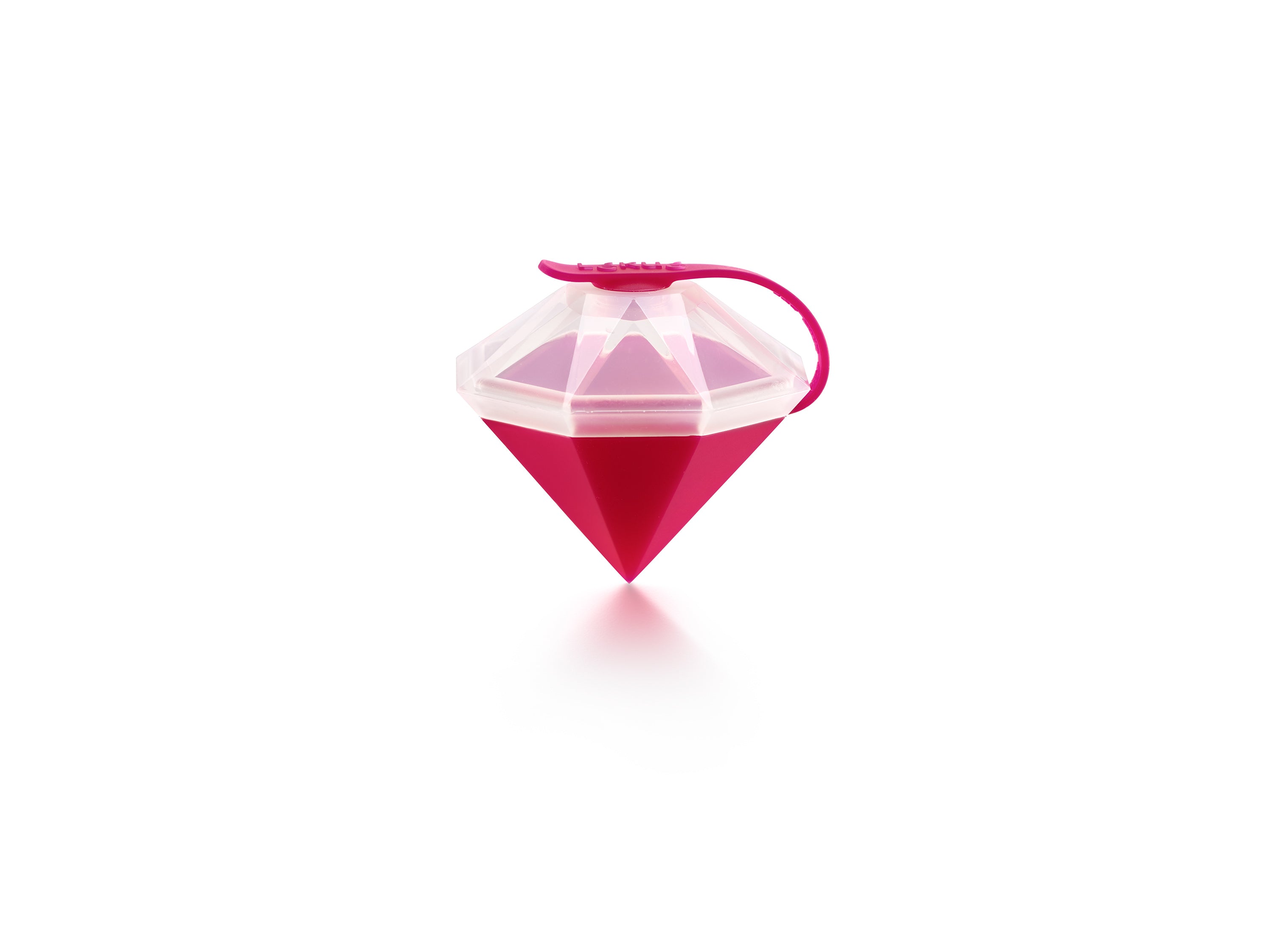Molde Ice Diamond Magenta Traslúcido Lékué