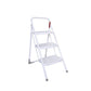 escalera 3 pelda;os, escalera tres pelda;os, escalera uso domestico, escalera rolser, escalera blanca rolser, escalera metalica, escalera metalica blanca, escalera rolser metal