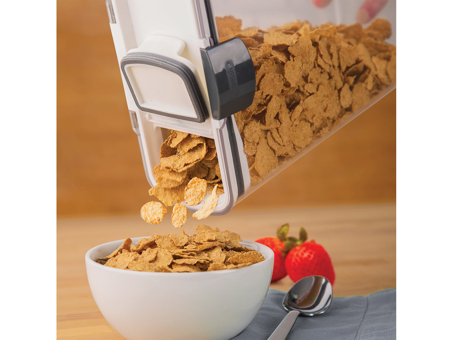 recipiente cereal sellado hermetico, recipiente cereal, recipiente prokeeper cereal, recipiente prepworks cereal, cereal contenedor, tupper cereal, contenedor tapa cereal, recipiente tapa cereal