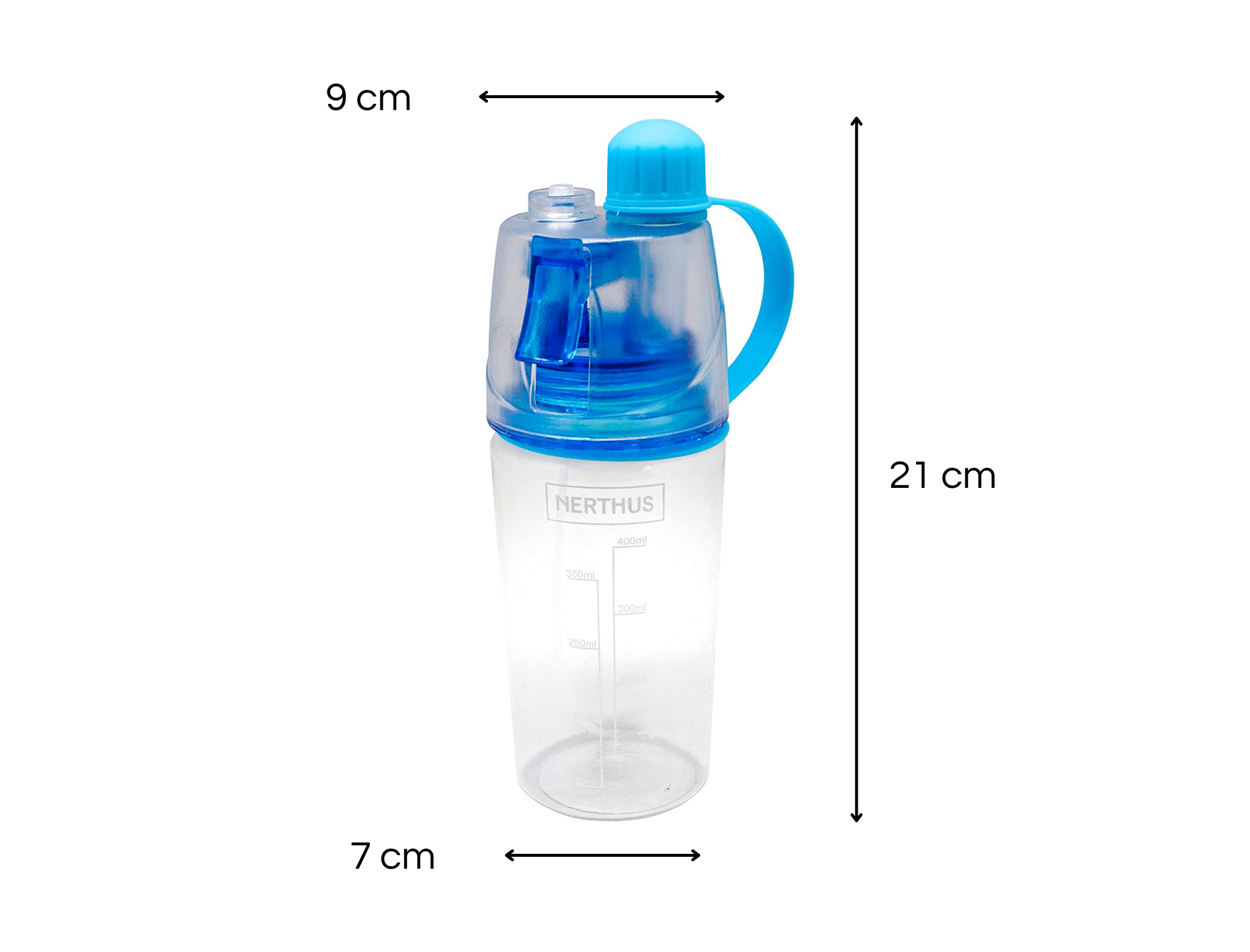 Botella de Agua Spray 400ml de Nerthus