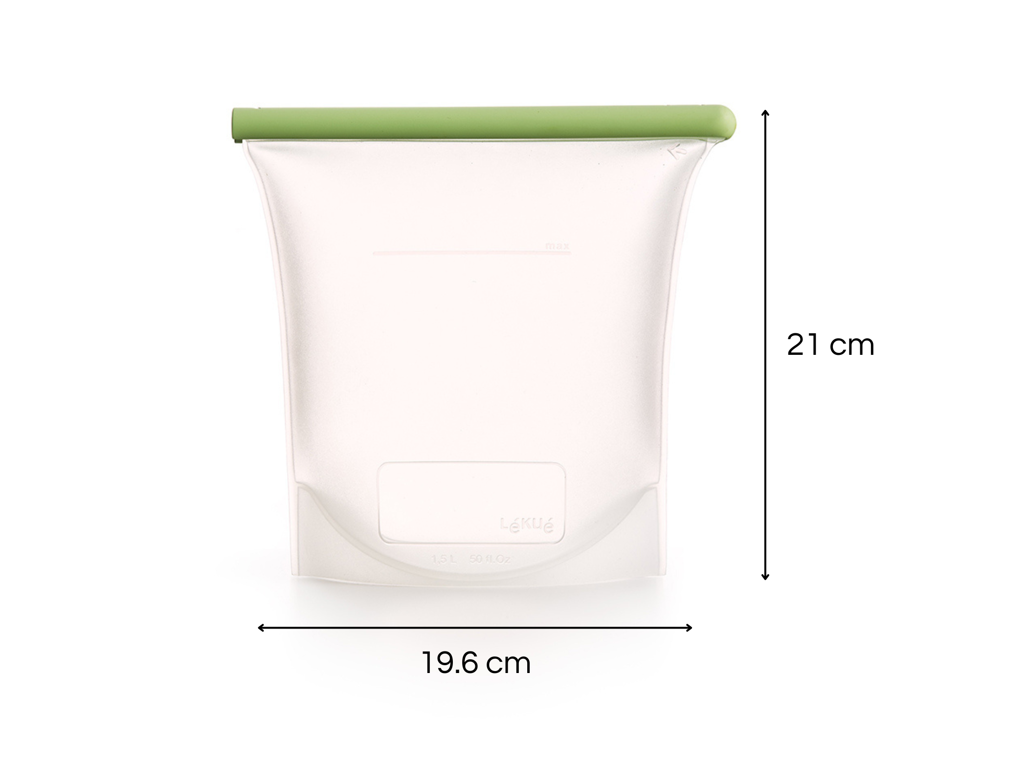 Bolsa Reutilizable 1500 ml Silicona Lékué